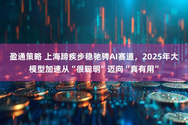 盈通策略 上海蹄疾步稳驰骋AI赛道，2025年大模型加速从“很聪明”迈向“真有用”